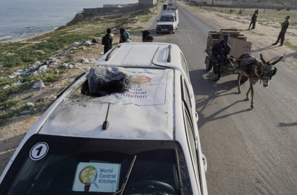 Семь сотрудников гуманитарной организации погибли в Газе в результате удара ЦАХАЛ