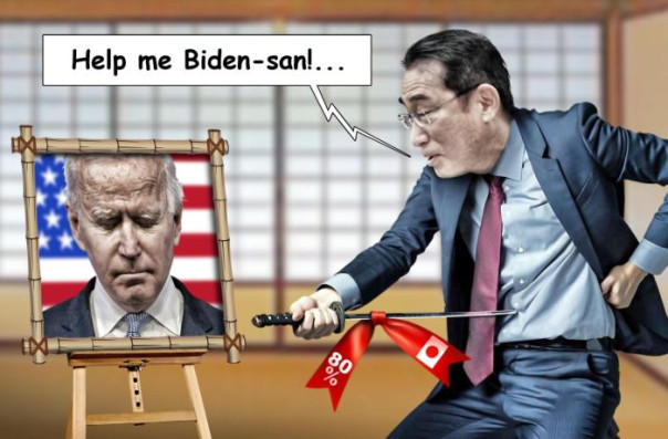 Японцы скоро поймут, что Кисида в Вашингтоне отдал их на заклание как жертвенных  скотин