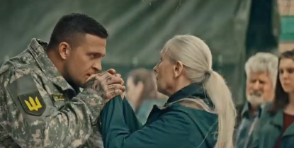 Исключительной силы социальную рекламу сделали для сопредельной территории