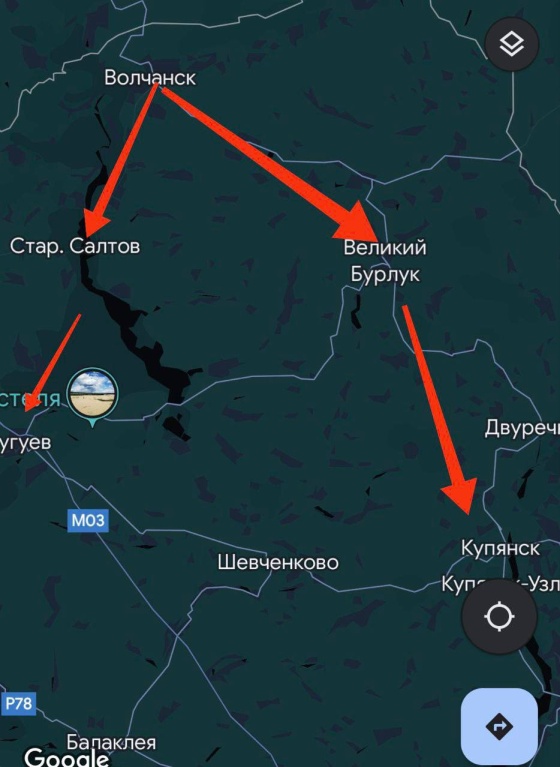 Российские танки вошли в Волчанск