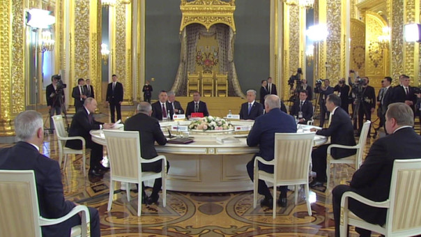 Путин: ЕАЭС утвердился как один из центров формирующегося многополярного мира