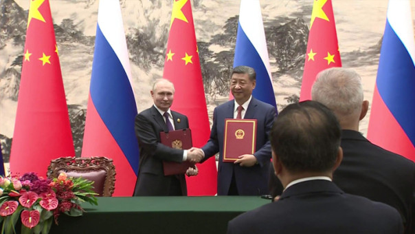 Путин и Си Цзиньпин договорились углублять отношения всеобъемлющего партнерства