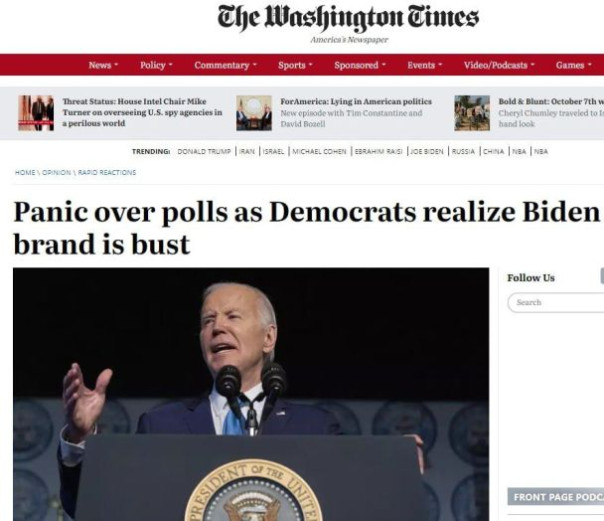 Демократы бегут с тонущего корабля под названием «Байден» — WT