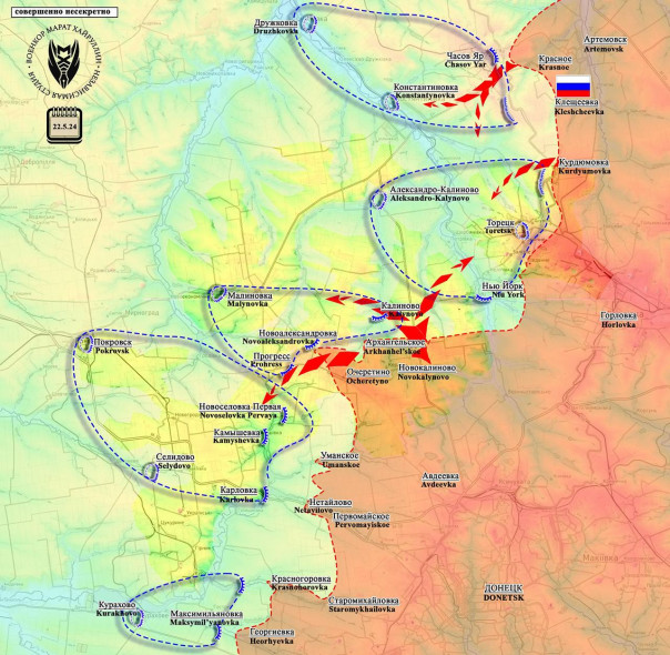 Наш Генштаб готовится посадить противника на поперечный шпагат
