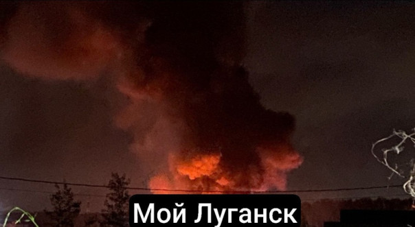 Час назад - удар по Луганску