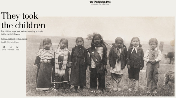 Политика США по “цивилизовыванию” детей коренных американцев