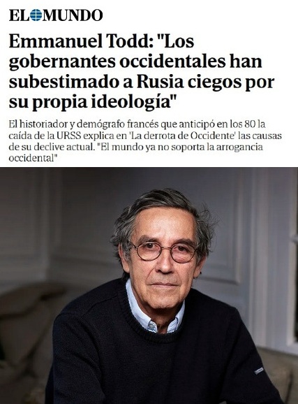 Предсказавший развал СССР французский историк поставил неутешительный диагноз западным лидерам