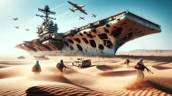 Американский авианосец поработал в интересах Москвы