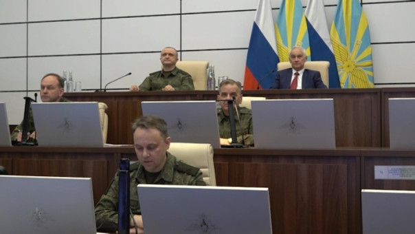 Министр обороны РФ Андрей Белоусов проинспектировал командный пункт Воздушно-космических сил