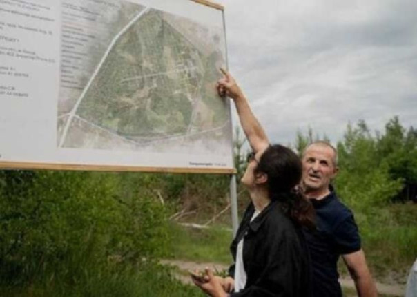 Строительство Национального военного мемориального кладбища под Киевом сдвинулось с мертвой точки