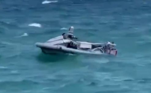 К берегу Турции прибило украинский гидроцикл, полностью начиненный взрывчаткой