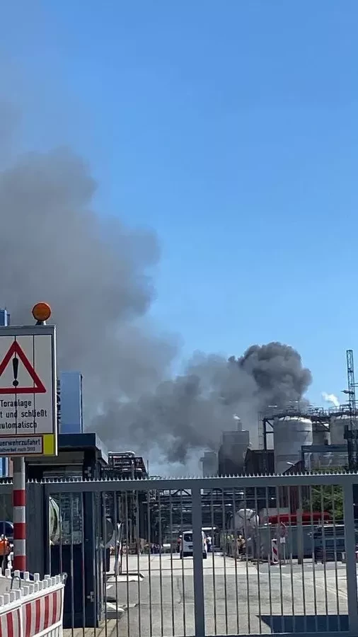 На крупнейшем химическом заводе в Германии прогремел взрыв