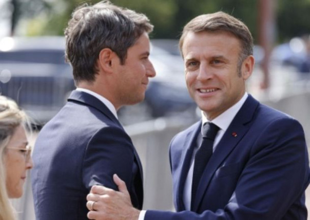 Макрон отказался увольнять Атталя с поста премьера