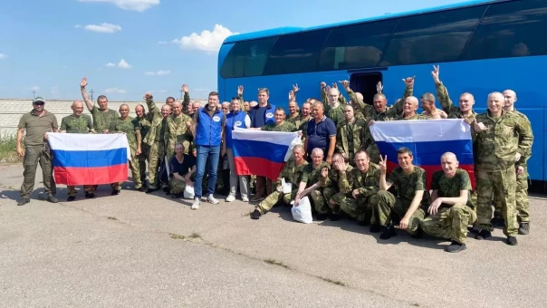Из украинского плена вернули 95 российских военнослужащих