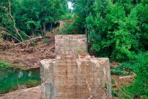 С  российским размахом: в Рязанской области украли 60-тонный железнодорожный мост