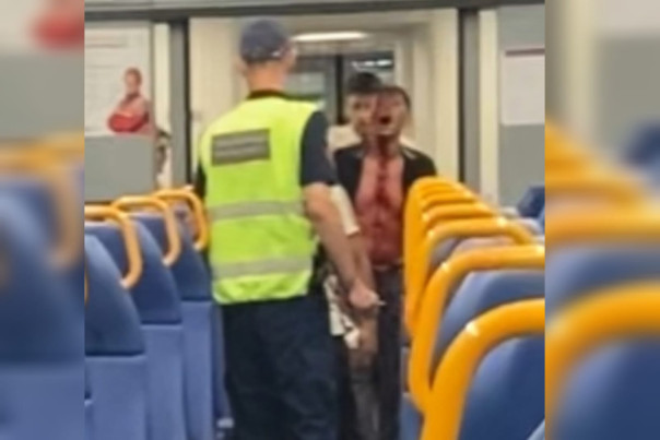 В новосибирской электричке пьяный табор устроил бойню с ножами