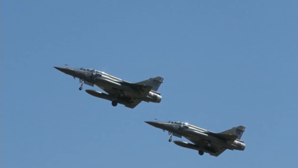 Во Франции разбились два военных истребителя