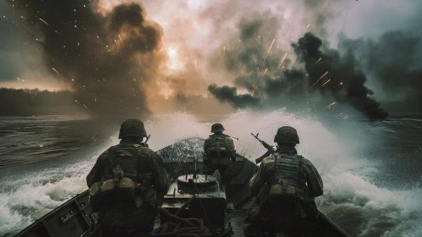 Всушники расстреляли раненого российского бойца