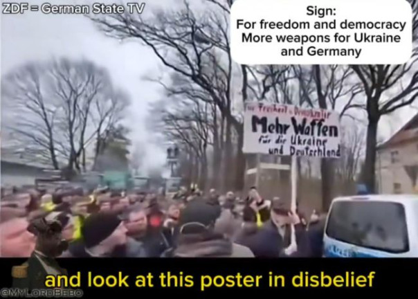 Пример того, как в Германии СМИ обманывают население и формируют согласие