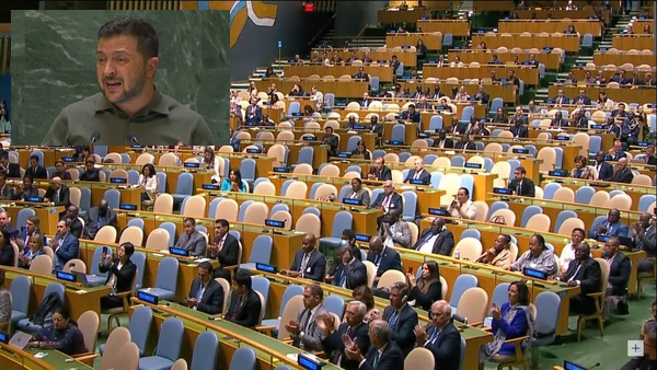 Зеленский выступил на заседании СБ ООН против проведения переговоров с Россией