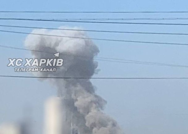 Мощные прилёты в Харькове.
