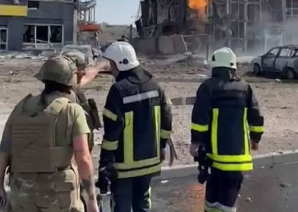 В Харькове нанесен удар по складу со снарядами, детонация длилась час