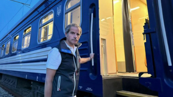 Делегация МАГАТЭ во главе с Гросси прибыла в Запорожскую область