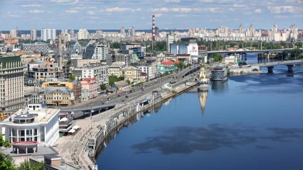 На улицах Киева появились надписи в поддержку СВО