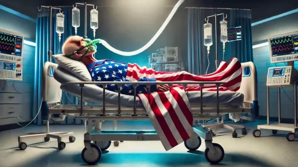 Америка зависла между светом и тьмой