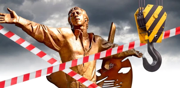 «Всё будет украинское. Или не будет вообще»: в Одессе Пушкина посадили в клетку