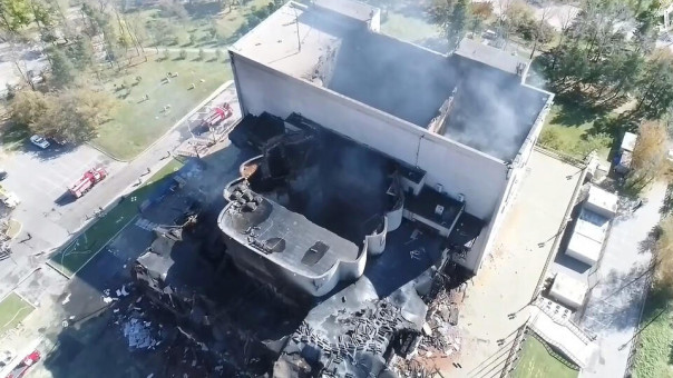 Суд арестовал виновников пожара в Хабаровском театре