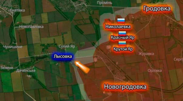 «Отважные» освободили Николаевку и вошли в Лысовку, наступая на Покровск!