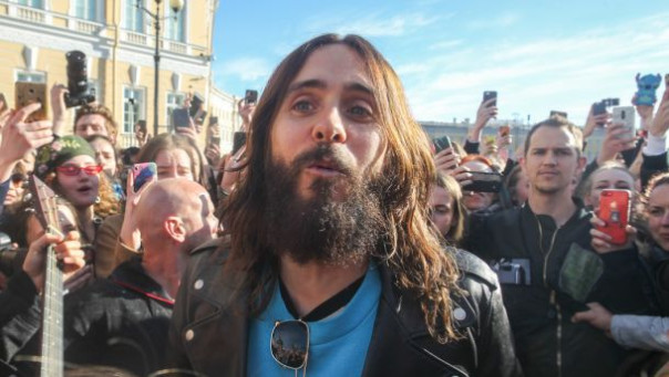 Солист "30 seconds to Mars" Джаред Лето одним русским словом "взорвал" украинские соцсети