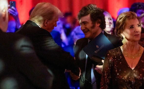 Первая встреча: Трамп встретился с президентом Аргентины