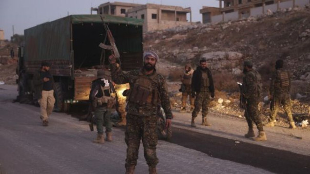 Сирийские боевики вошли в Дамаск. Сирийская армия уходит. Асад улетел.