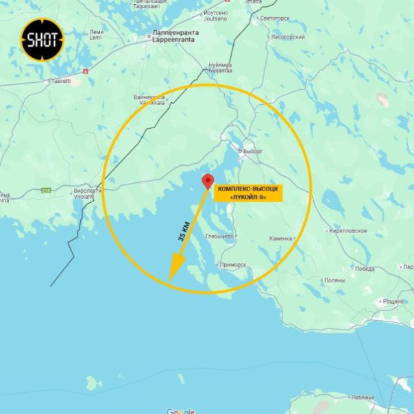 Разведывательный беспилотник, сбитый в Ленобласти, мог быть запущен с территории Финляндии.