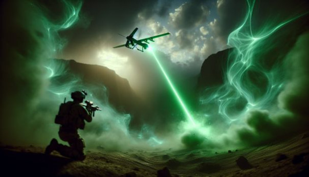 В России начали испытывать лазерный излучатель «Слепыш» для подавления БПЛА