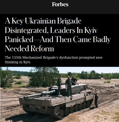 Forbes: В ВСУ больше не будет новых бригад − солдаты разбегаются ещё до начала боев