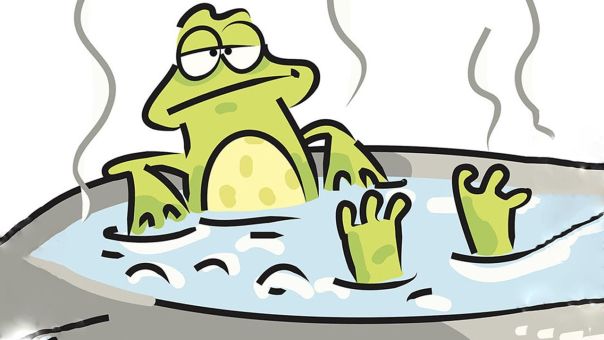 США медленно «варят лягушку»