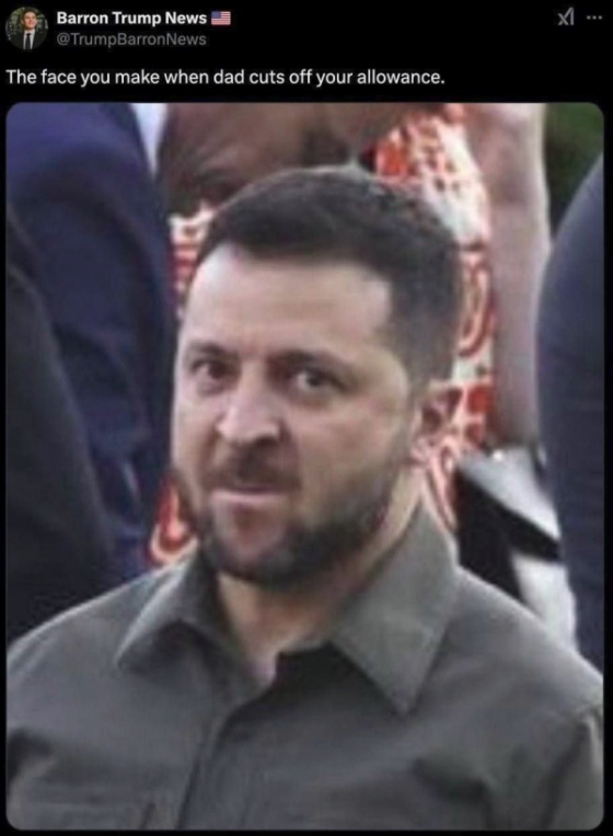 Сын Трампа предсказал будущее «ходячего мертвеца» Зеленского