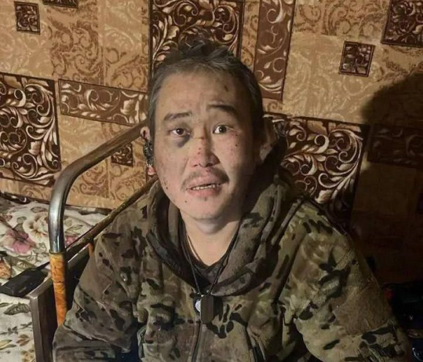 Рукопашный бой между российским бойцом и украинским боевиком