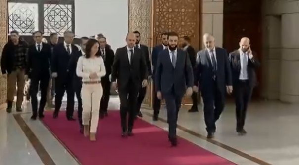 Представители властей Сирии не стали пожимать руку главе МИД Германии Бербок