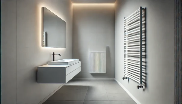 К какому интерьеру больше подойдет полотенцесушитель белого цвета