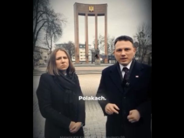 Кандидат в президенты Польши приехал во Львов, где назвал Бандеру террористом (видео)