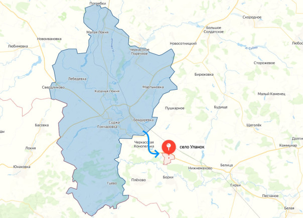 ВСУ предприняли попытку атаки под Суджей