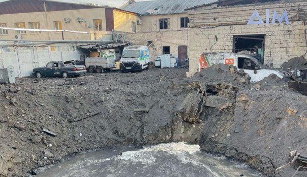 После ночных прилётов в Киеве повреждено логово пси-облучателя