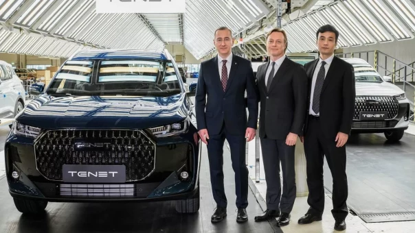 Опубликовано фото автомобиля нового российского бренда Tenet