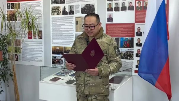 Выходец из КНР, участник СВО Гоу Цзянмин получил российский паспорт