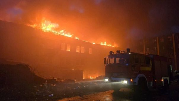 Ночные удары по военным объектам противника