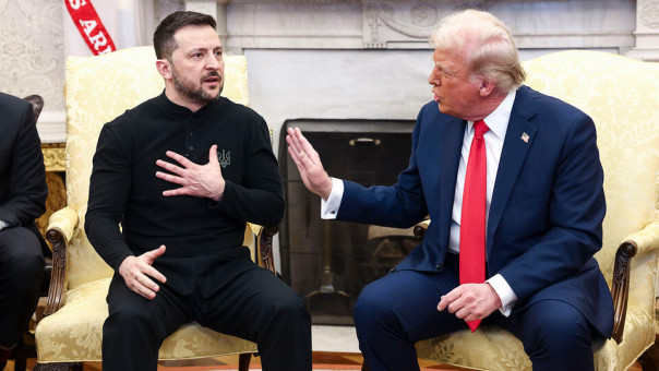 В Кремле прокомментировали перепалку между Трампом и Зеленским